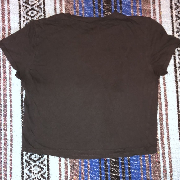 Nirvana Crop Top Tee Shirt - Picture 9 of 11